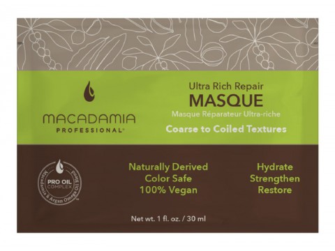 Macadamia ypač drėkinanti kaukė sausiems, pažeistiems plaukams Ultra Rich Repair Masque 30ml Macadamia ypač drėkinanti kaukė sausiems, pažeistiems plaukams Ultra Rich Repair Masque 30ml